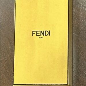 Fendi yellow Box